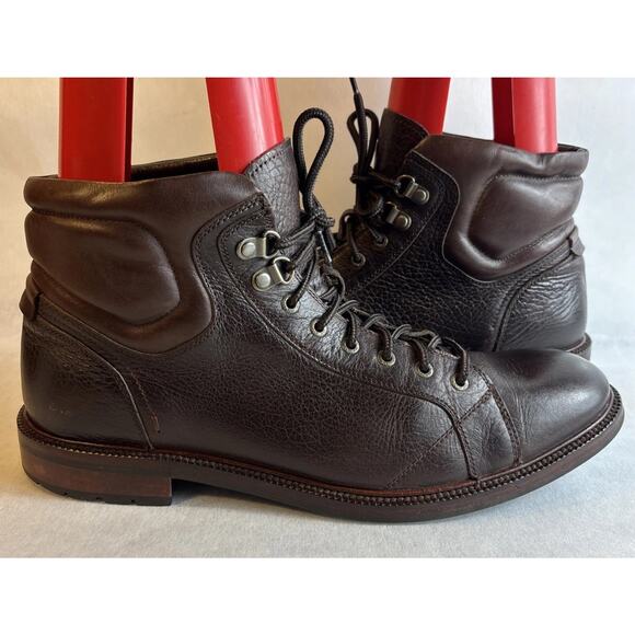 Johnston Murphy J&M 1850 Men\'s Ankle Boots dark Brown Leather Mens Size 10.5 M main image 4